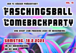 FCK Faschingsball Comebackparty Vol. 15